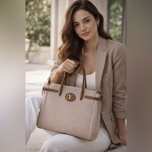 Auth. Valentino Garavani Antibes Tote - New Condition